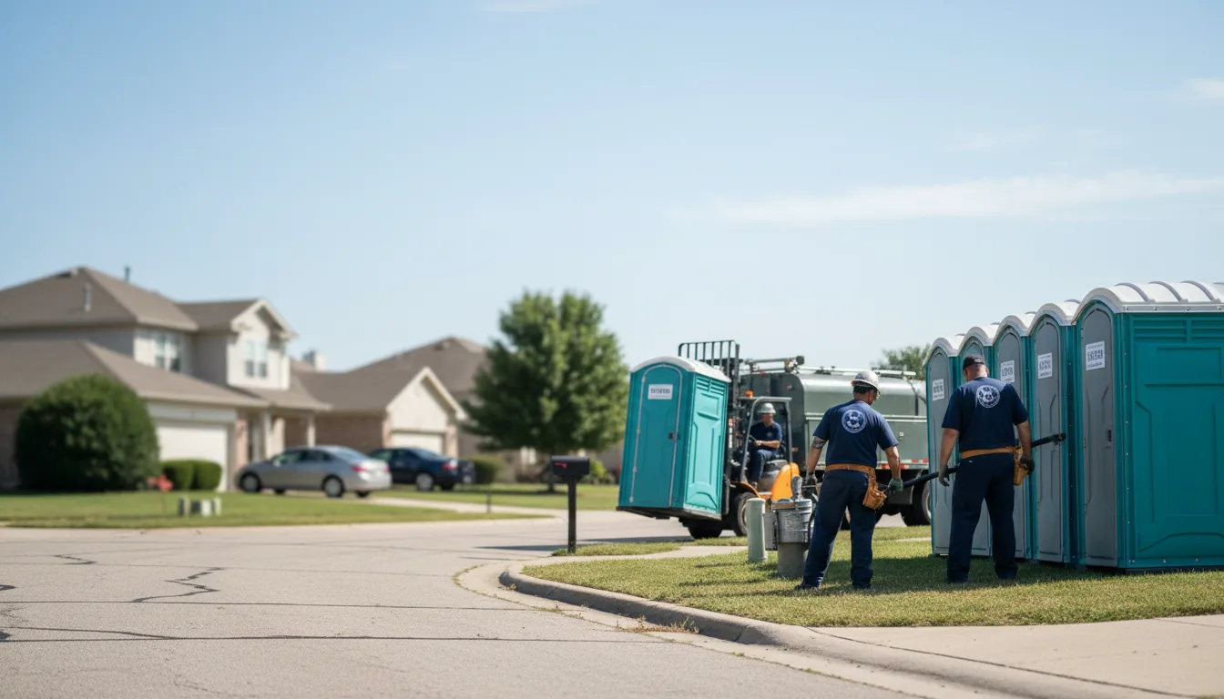 Porta Potty Rental in Taylor, MI near me